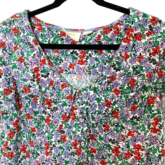 ANTHROPOLOGIE Maeve Austen Collared Blouse - Picture 14 of 15